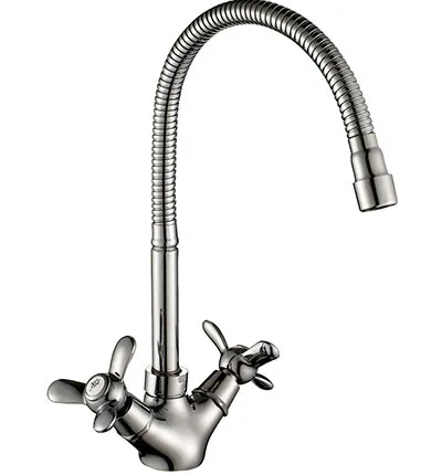 Фото №0 Смеситель для кухни Rossinka гибкий излив Q02-75