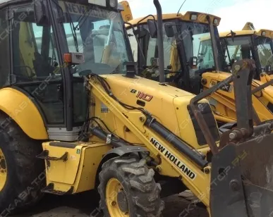 фото Аренда экскаватора-погрузчика New Holland B110, Москва