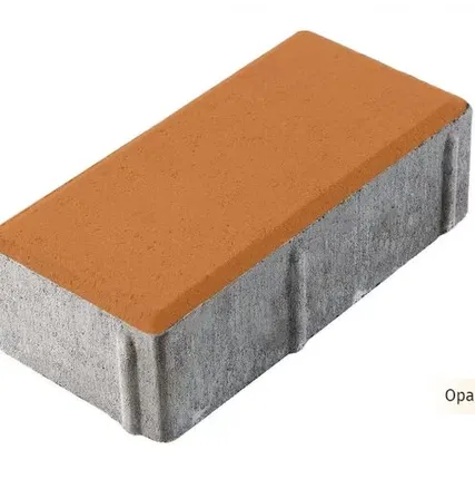 Фото №0 Плитка тротуарная бетонная АрБет Прямоугольник Оранжевая 2020 60мм 198х98х60 (11,52м2/под)