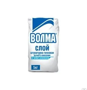 фото Волма-слой Штукатурка гипсовая 5 кг!! 5 кг!! 5 кг!! (