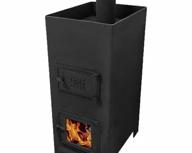 фото Печь банная Африка со стеклянной дверцей