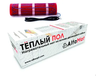 фото Теплый пол AlfaMat-150 (3 м²) АльфаСнаб