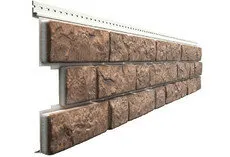 Фото №0 Сайдинг виниловый Docke Lux Bergart (под камень)