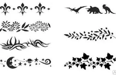 фото Трафарет для покраски "Плющ" 80220804