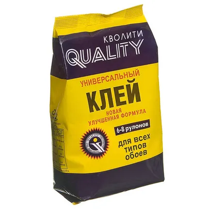 Фото №0 Клей обойный универсальный QUALITY, 200 гр