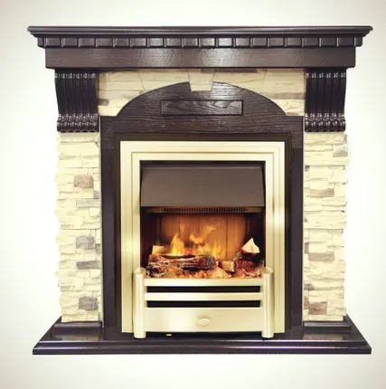 Фото №0 Электрокамин 3D "Dublin (классика Opti-Myst)", каминокомплект
