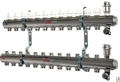 фото Коллекторная группа с 6-ю выходами Valtec