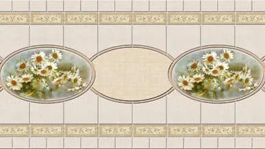 фото Глянцевые стеновые панели МДФ 2800*610*6 "Узор 23"