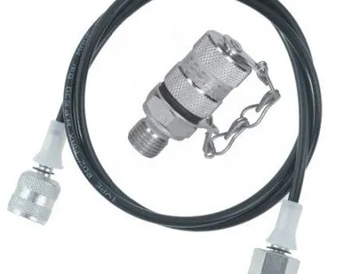 фото DN2 РВД манометра M16x2 - 1/4'' BSP - L 50 (THM162G1450) FER-RO