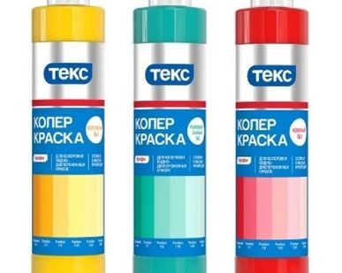 фото Колер-краска ТЕКС вд 0,75л (№11, черный) (10)