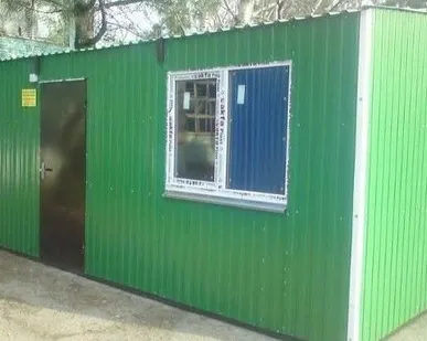 фото Блок-контейнер дачный магазин, ширина 2,4 м