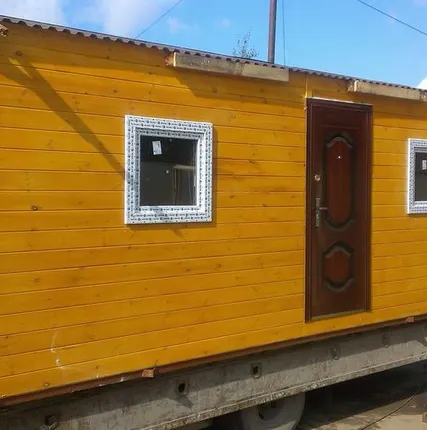 Фото №0 Бытовка дачная Фальшбрус 6000*3000