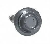 фото Саморез 4,8х35 HARDWEX оцинкованный RAL 9006 Светлый алюминий под насадку для крепления кровельного листа к деревянным конструкциям 00000006579