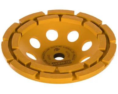 фото Чашка алмазная шлифовальная DeWalt DT3796 125мм двойная