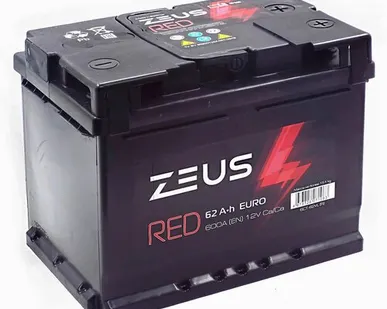 фото Аккумулятор ZEUS RED 62 Ач о.п.