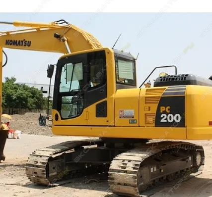 Фото №0 Аренда гусеничного экскаватора Komatsu PC200, Чебоксары