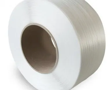 фото Полипропиленовая лента 12 х 0,5 х 3000м белая