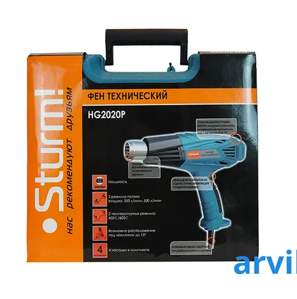 Фото №1 Фен технический Sturm! HG2020P