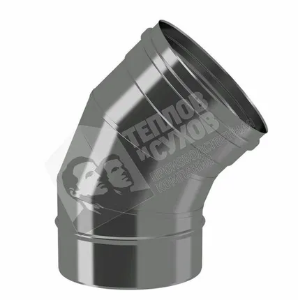 Фото №0 Отвод 45 OM-Р AISI 430 0,5 мм 115