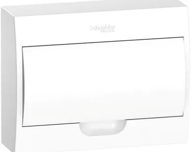 фото Бокс ОП Easy9 навес. с бел. двер. 1 ряд 12мод IP40 IK07 63А 2 клеммы SchE EZ9E112P2SRU