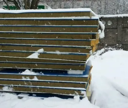 Фото №0 Сэндвич панели Минвата 100 мм, 2,02 м