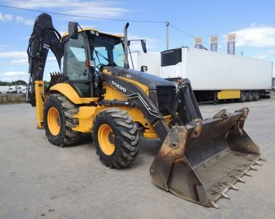 фото Аренда экскаватора-погрузчика Volvo BL71