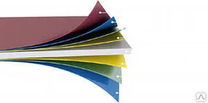 Фото №0 Лист гладкий 1,25*2м с пленкой RAL8017 (шоколад) Полиэстер