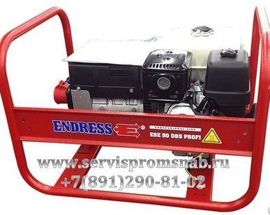 фото БЕНЗИНОВАЯ ЭЛЕКТРОСТАНЦИЯ ENDRESS ESE 50 DBS profi с двигателем Honda