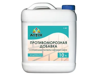 фото Противоморозная добавка морозостойкая Л 401 5 л
