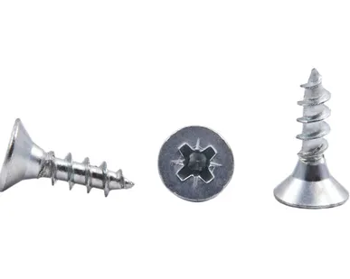 фото Саморез универсальный 4*45 белый цинк (уп/0,5тыс.шт) AKS