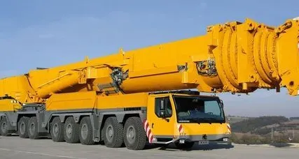 Фото №0 Услуги крана 500 тн, вылет стрелы 80 м