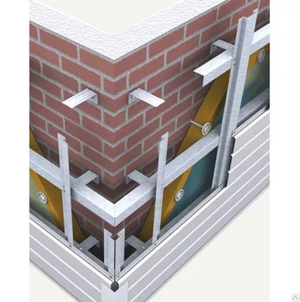 Фото №0 Фасадные системы из оцинкованной стали