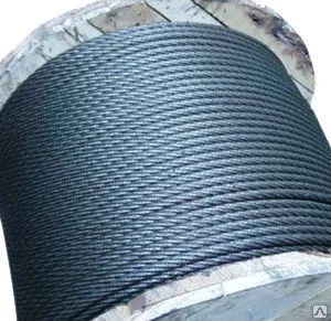 фото Канат стальной ЛК-Р 6х19, 27,0 мм, ГОСТ 2688-80