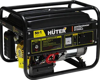 фото Генератор бензиновый 64/1/10 Huter DY3000LX, 2.5 кВт, 220 В, электростартер
