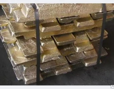 фото Слиток бронзовый БрАЖ10-3