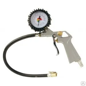 Фото №0 Пистолет для накачки шин abac с манометром; рапид 756532m