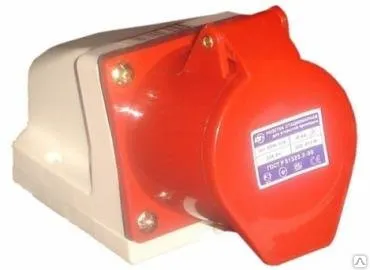 фото Вилка кабельная перенос. 2Р+Е 32А 220В IP44 "ИЭК"