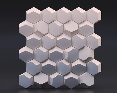 фото Гипсовая 3D панель "Рози"