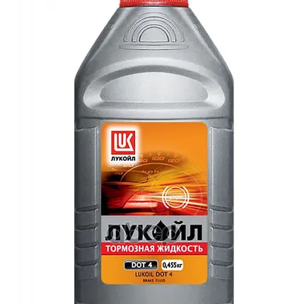 Фото №0 Жидкость тормозная 455мл DOT-4 Lukoil - 1339420 LUKOIL арт. 1339420