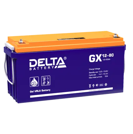 Фото №0 Аккумулятор Delta GX 12-80