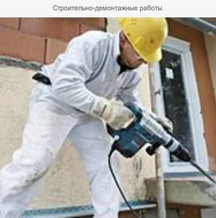 Фото №0 Демонтажные работы