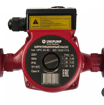 Фото №0 Циркуляционный насос UNIPUMP серии UPC