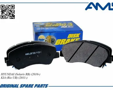 фото AMD AMD.BF358 Колодки торм.пер.