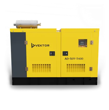 Фото №0 Дизельный генератор Vektor AD-50Y-T400 в шумозащитном кожухе с АВР