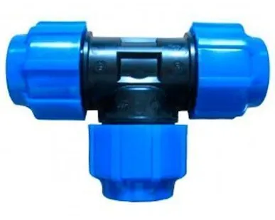 фото Тройник компесс. Ду20 д/ПЭ