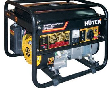 фото Бензиновый электрогенератор Huter HT DY3000L, 2.5 кВт