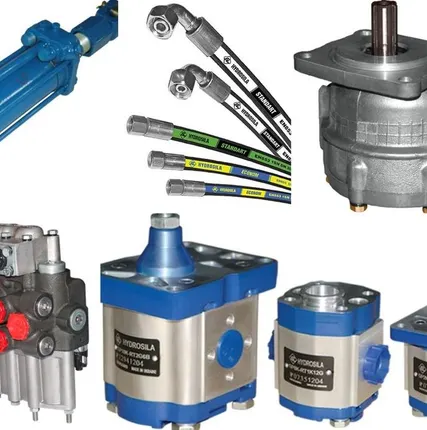 Фото №0 Насос НШ, гидроцилиндр, распределитель, РВД, лапы культиватора сеялок