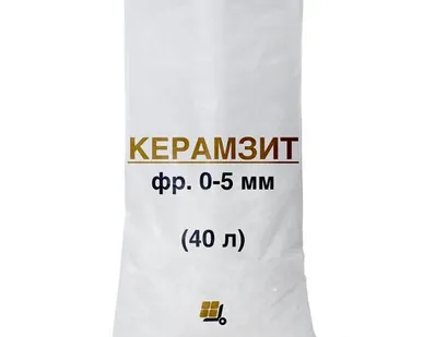 фото Керамзит фр. 0-5 мм, 40л