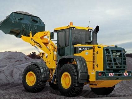 Фото №0 Фронтальный погрузчик HYUNDAI HL-740-9S