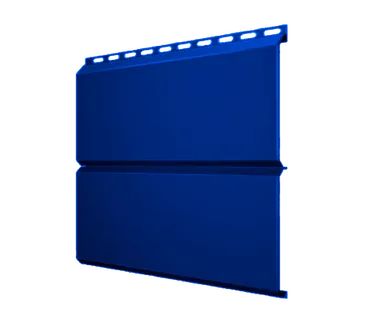 фото Сайдинг Кровля Сервис Экобрус Сигнальный синий 0,45 мм Полиэстер